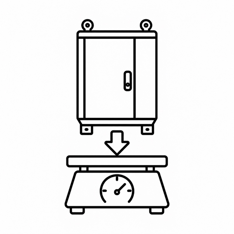 Marine UPS Cabinet Equipment Weight 