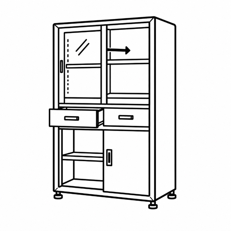 Medical Storage Cabinet Access Icon