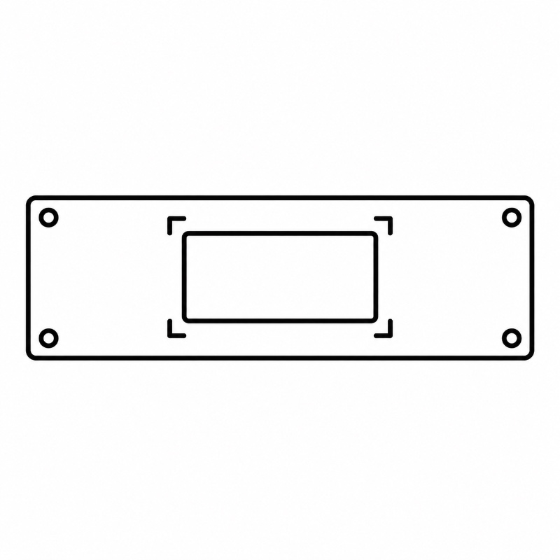 Custom Metal Front Panel Interface Accuracy