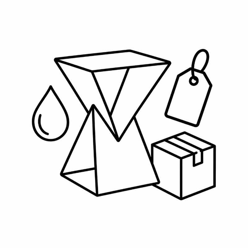Metal Side Table Color, Branding & Packaging