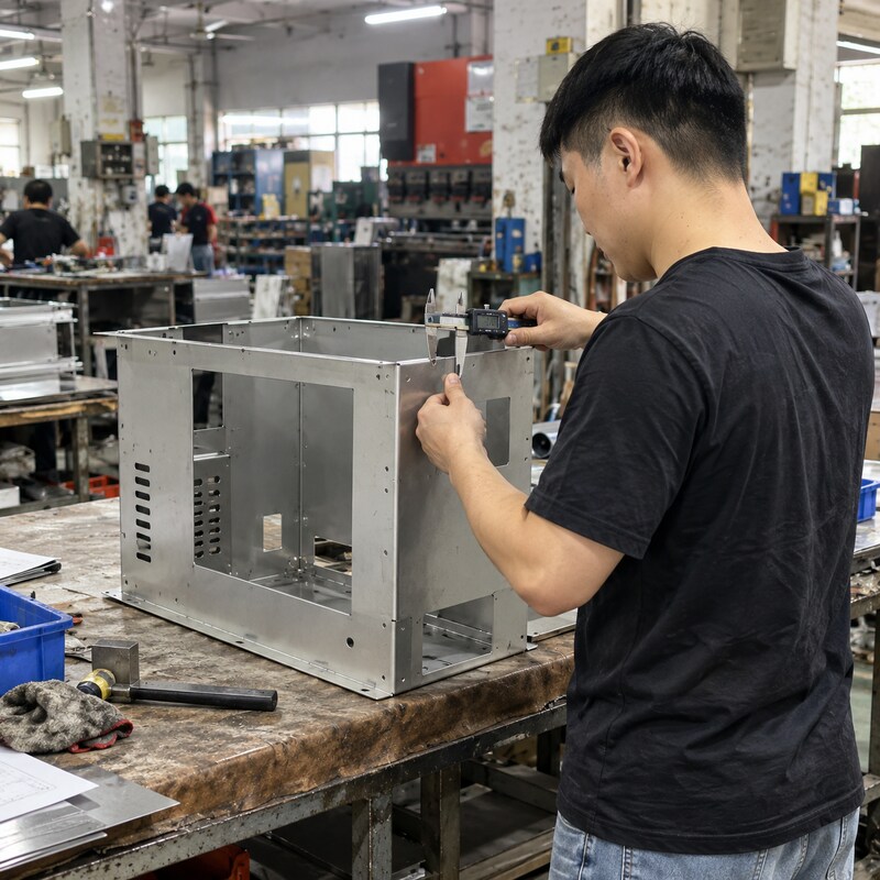 In-process dimensional checks