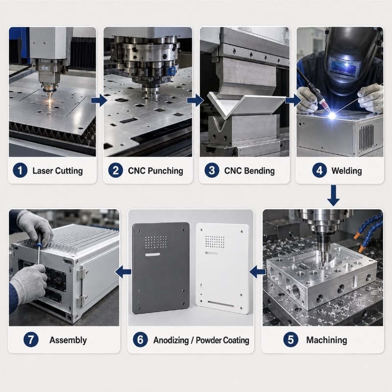 Aluminum fabrication process