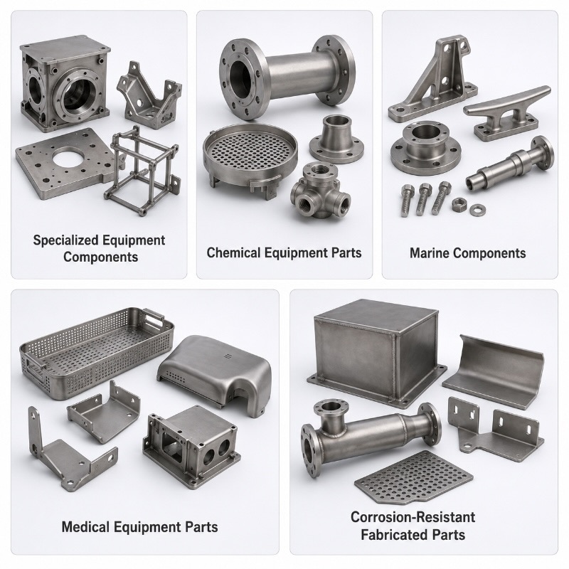 Titanium components