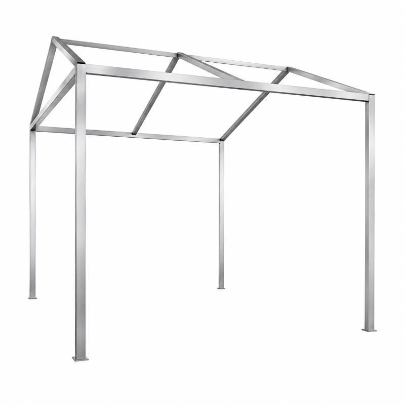 Aluminum house frame structure