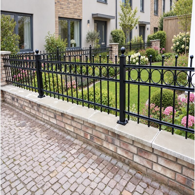 Custom Metal Garden Fence